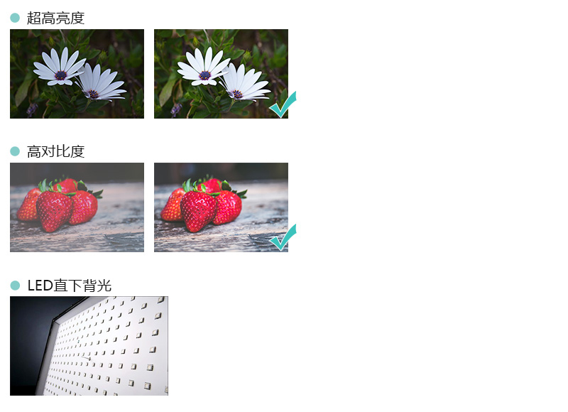 超高亮度 高對(duì)比度 LED直下背光-廣州磐眾智能科技有限公司