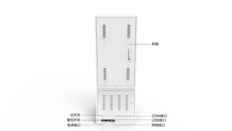機(jī)箱、總開關(guān)、USB接口、網(wǎng)絡(luò)接口、電源接口、com接口-廣州磐眾智能科技有限公司